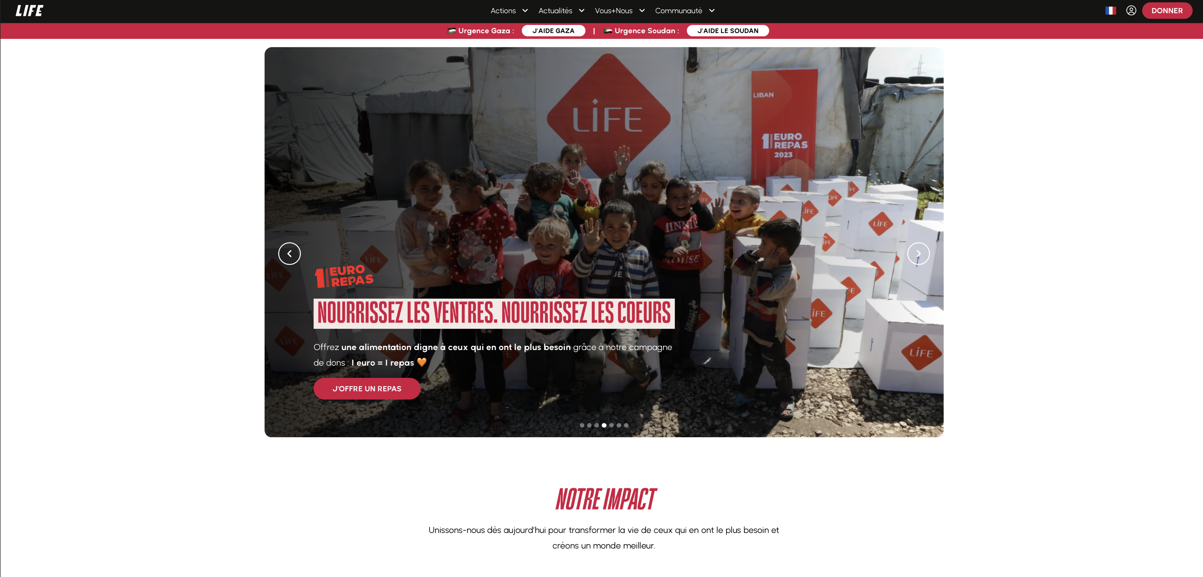Donor back-office & mobile app